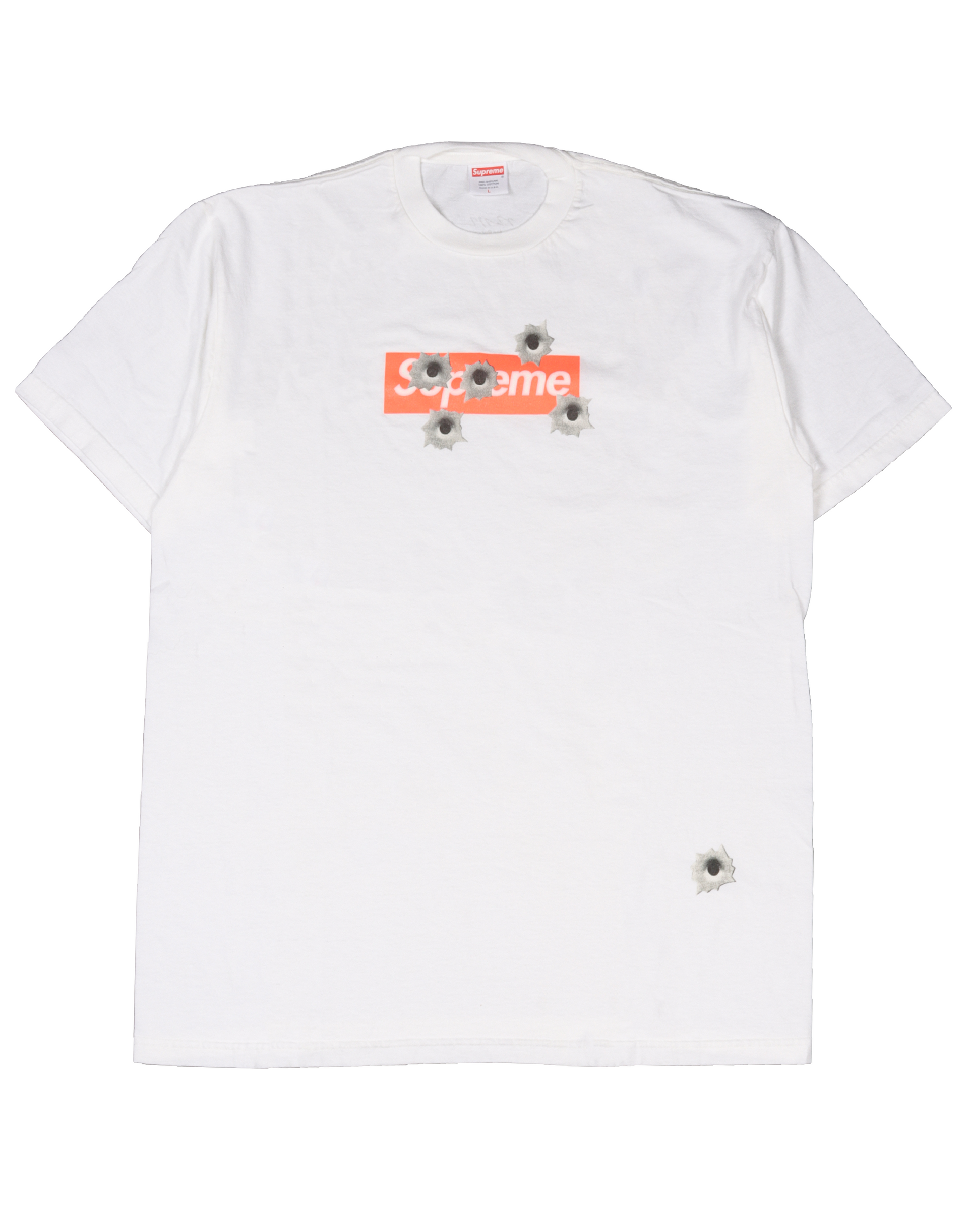 Supreme 2005 Nate Lowman Friends And Family Box Logo T-Shirt Supreme 2005 Nate Lowman Friends And Family Box Logo T-Shirt