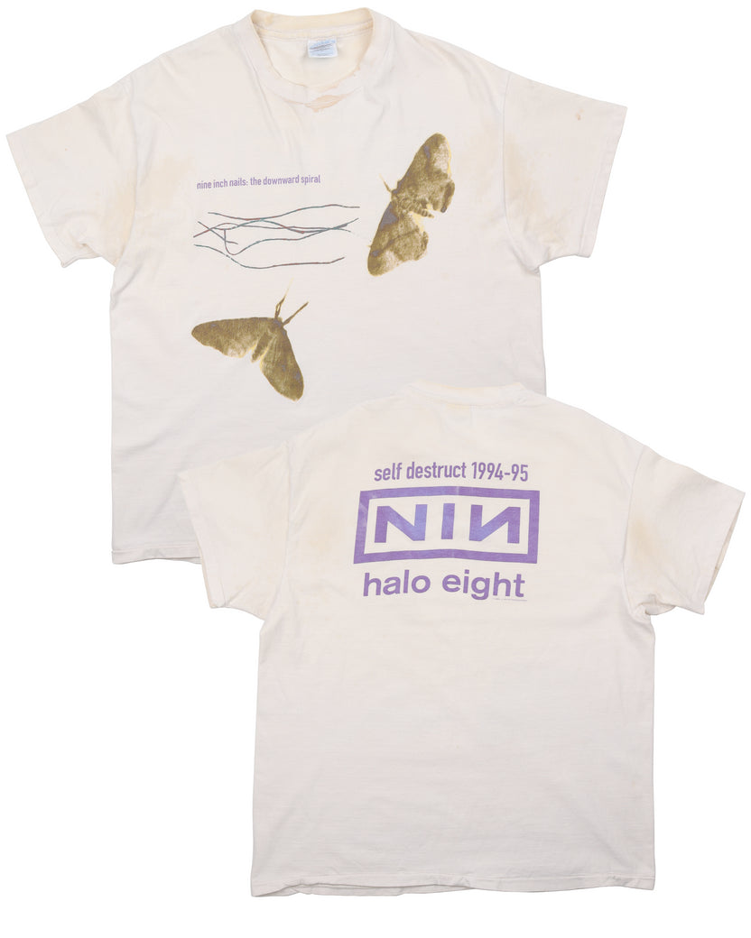 Nine Inch Nails Downward Spiral t-shirt Self Destruct 1994 Halo Eight |  TShirtSlayer TShirt and BattleJacket Gallery