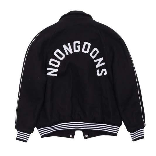 Embroidered Logo Varsity Jacket