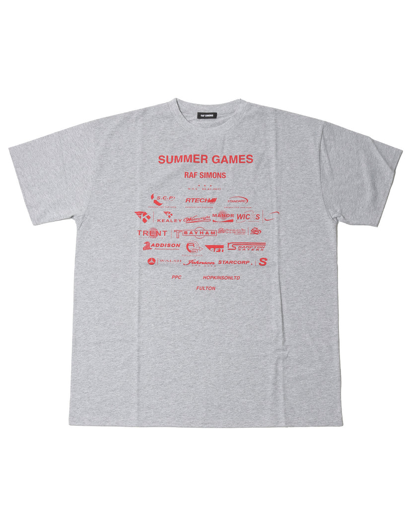 Undervisning Undertrykkelse kighul Raf Simons "Summer Games" T-Shirt