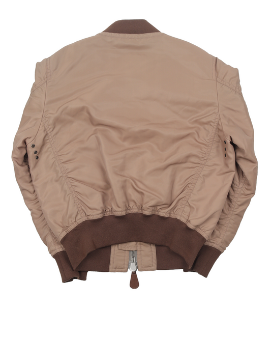 Nylon Bomber Jacket