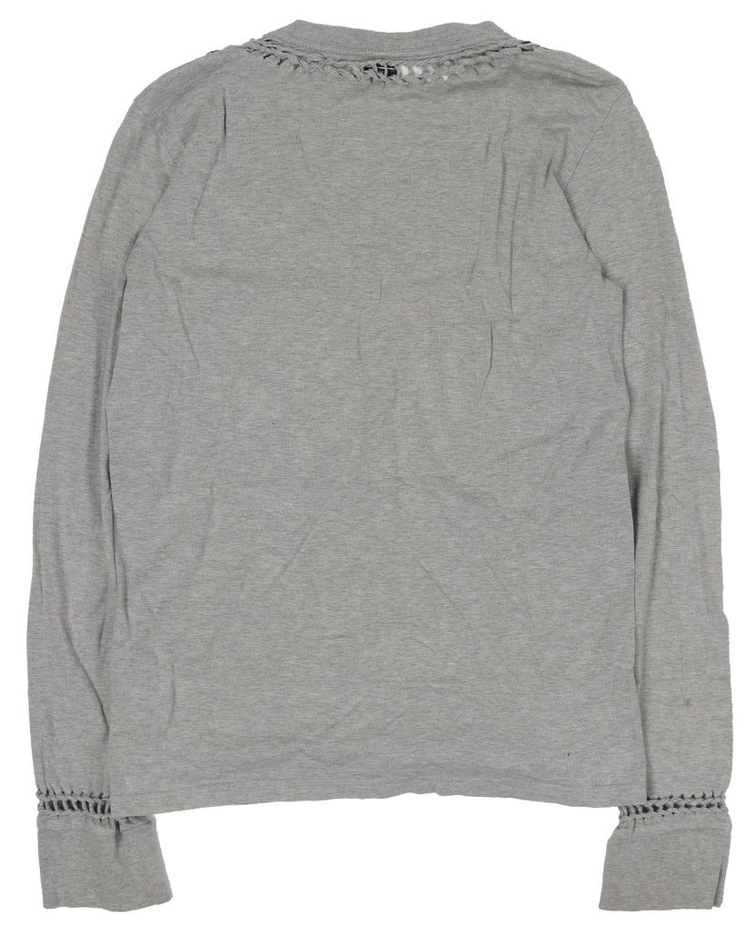 Braided Long Sleeve T-Shirt "2007" About A Boy