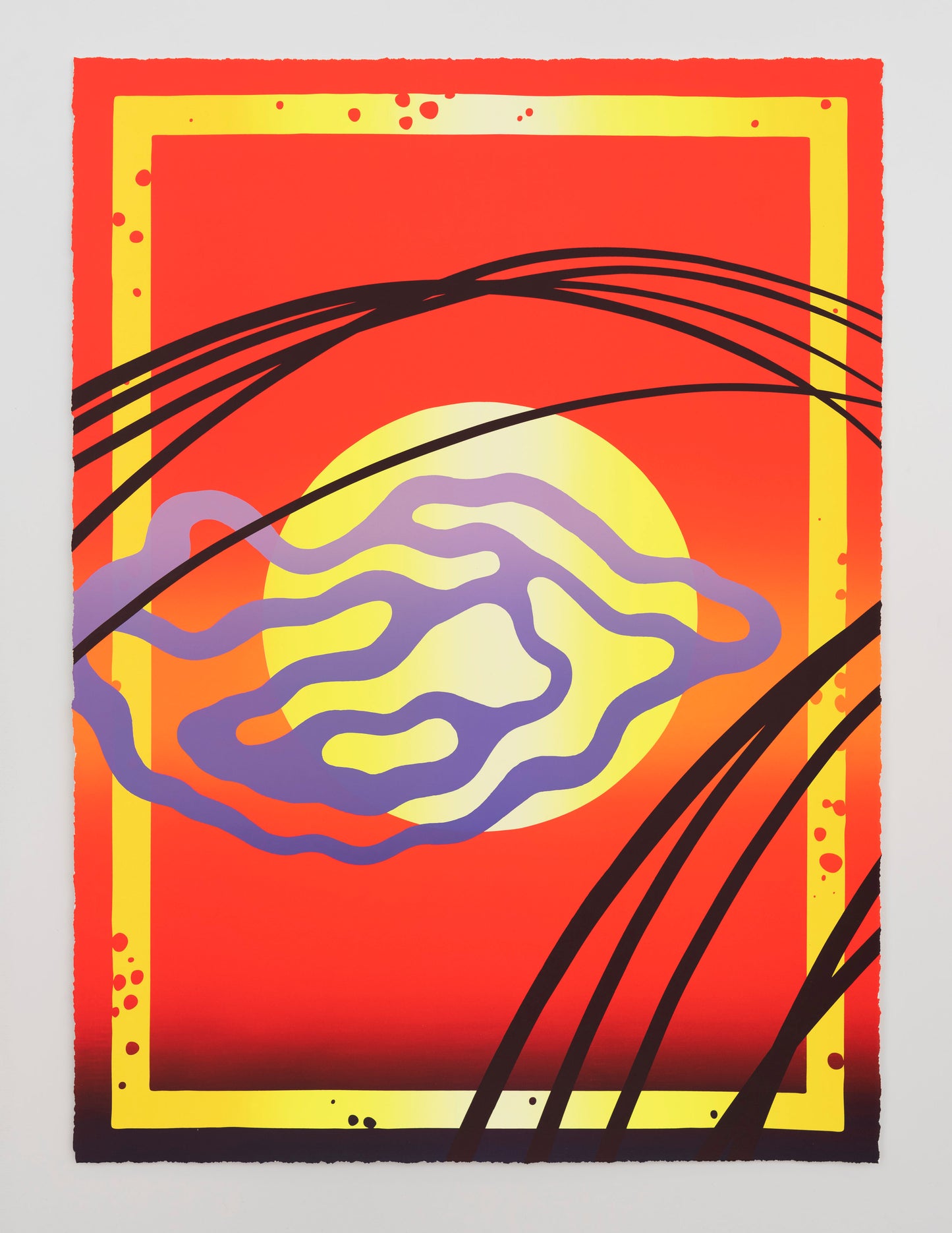 Sam Friedman "Beach Monoprints No.3" Print #21