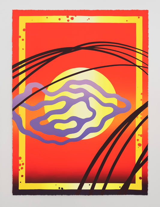 Sam Friedman "Beach Monoprints No.3" Print #21