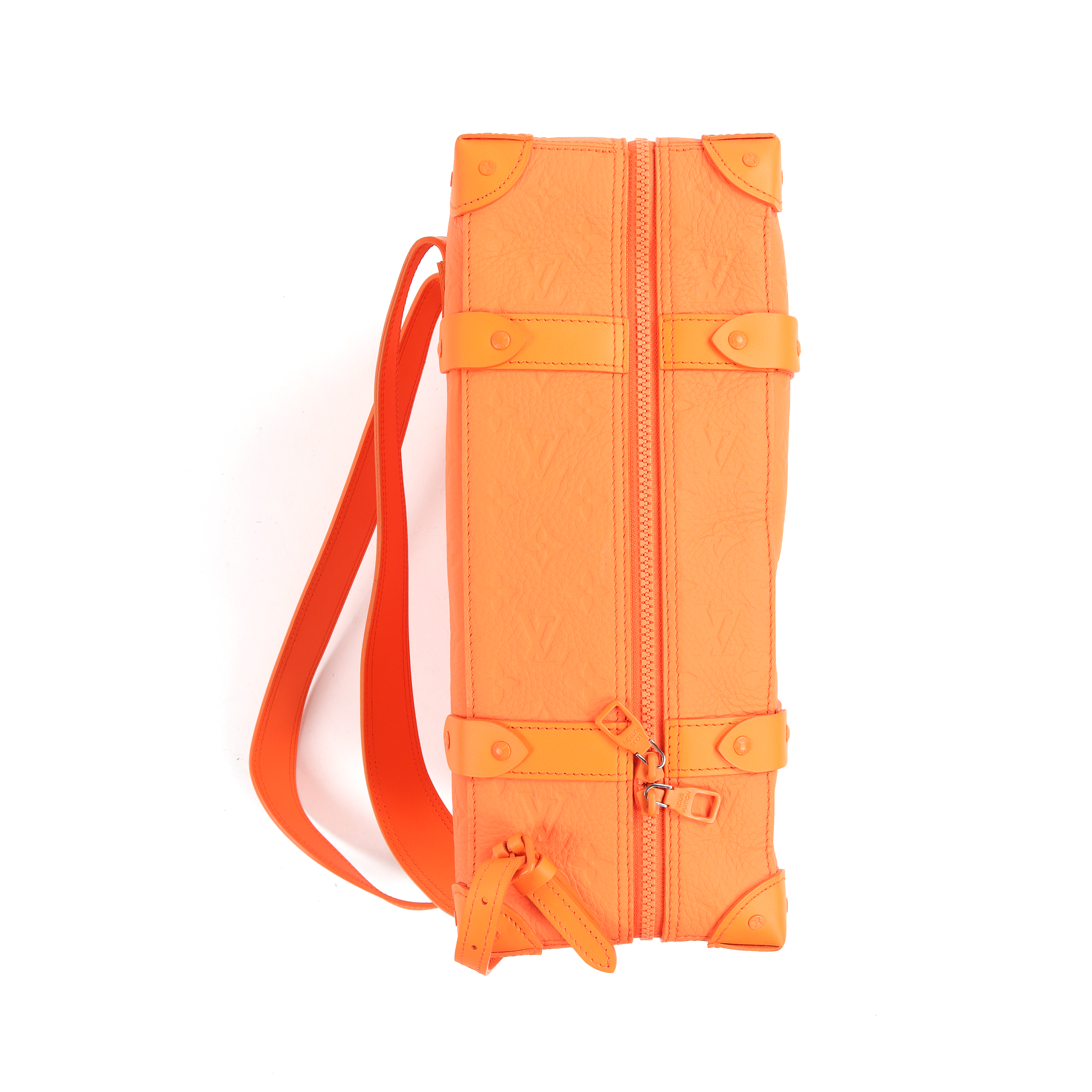 Orange Taurillon MCA Soft Trunk Backpack
