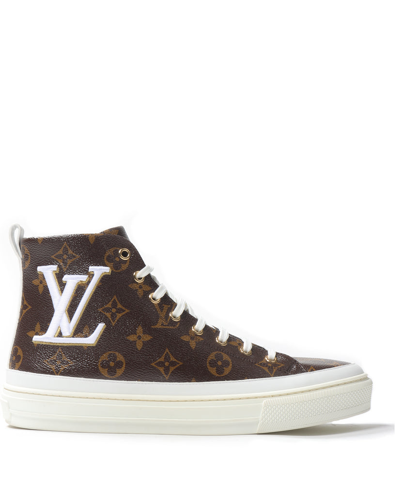 Louis Vuitton Monogram Embroidered Sneakers