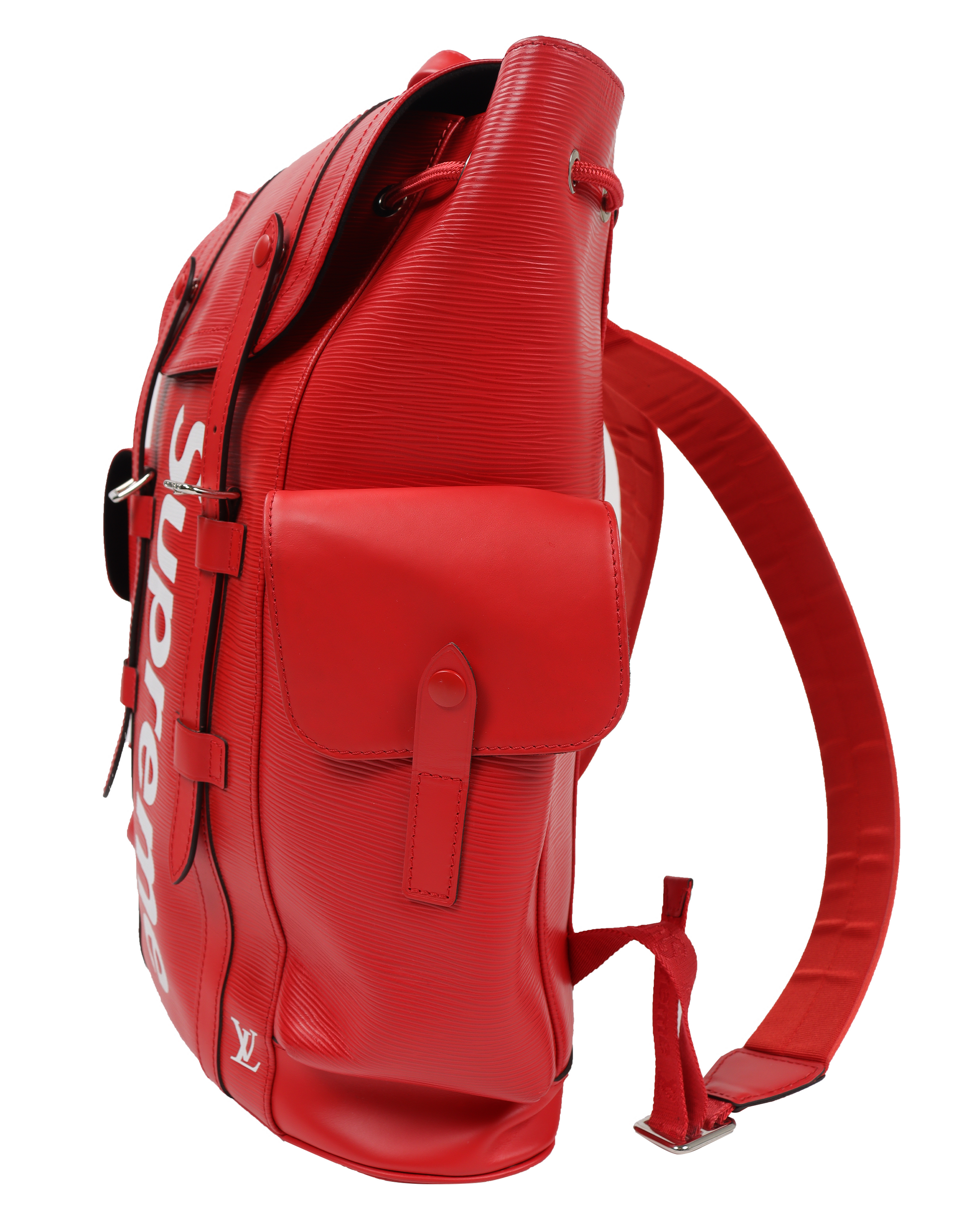 Louis Vuitton Supreme Christopher Backpack Epi PM Red – Justin Reed