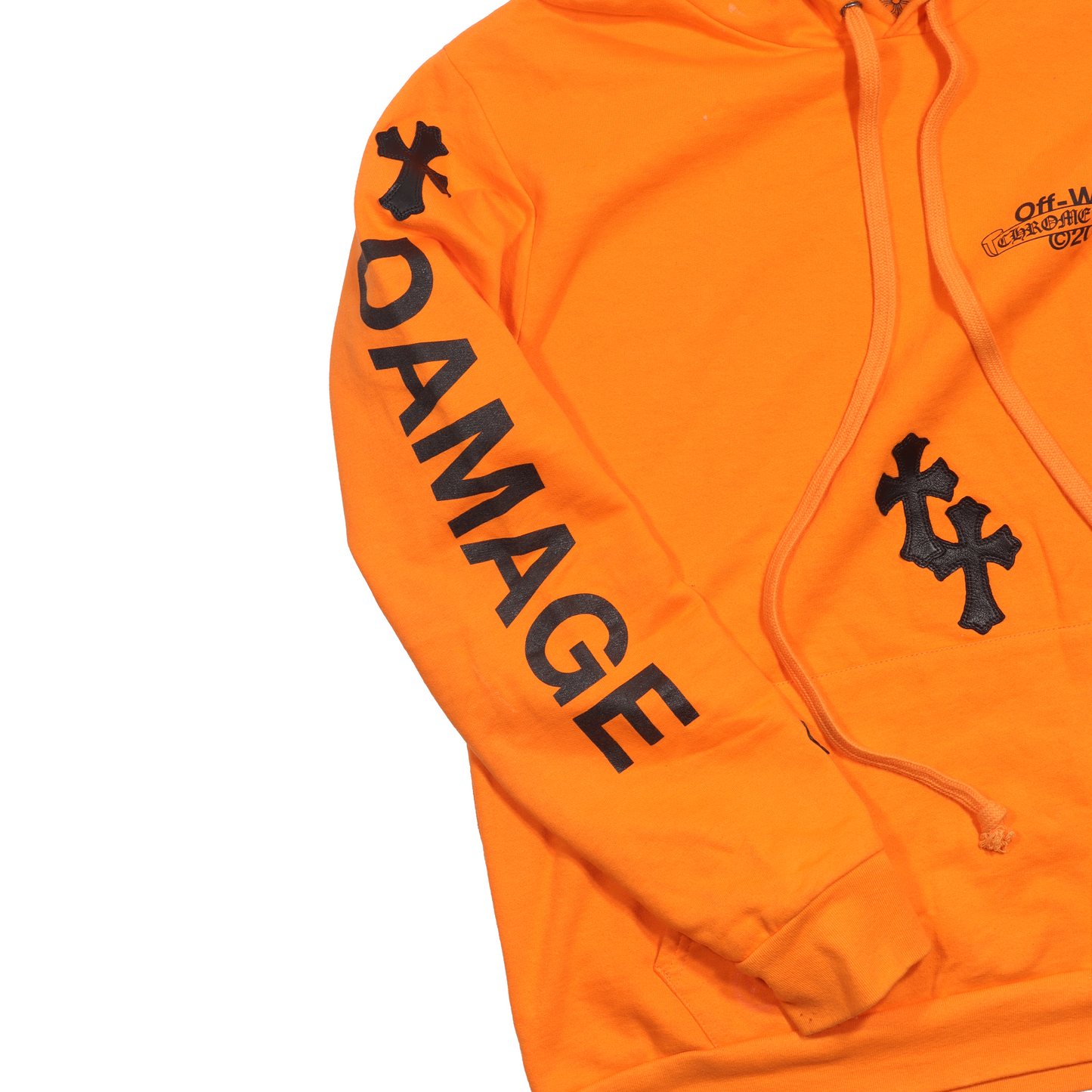 Off-White Cross Patch Logo Hoodie