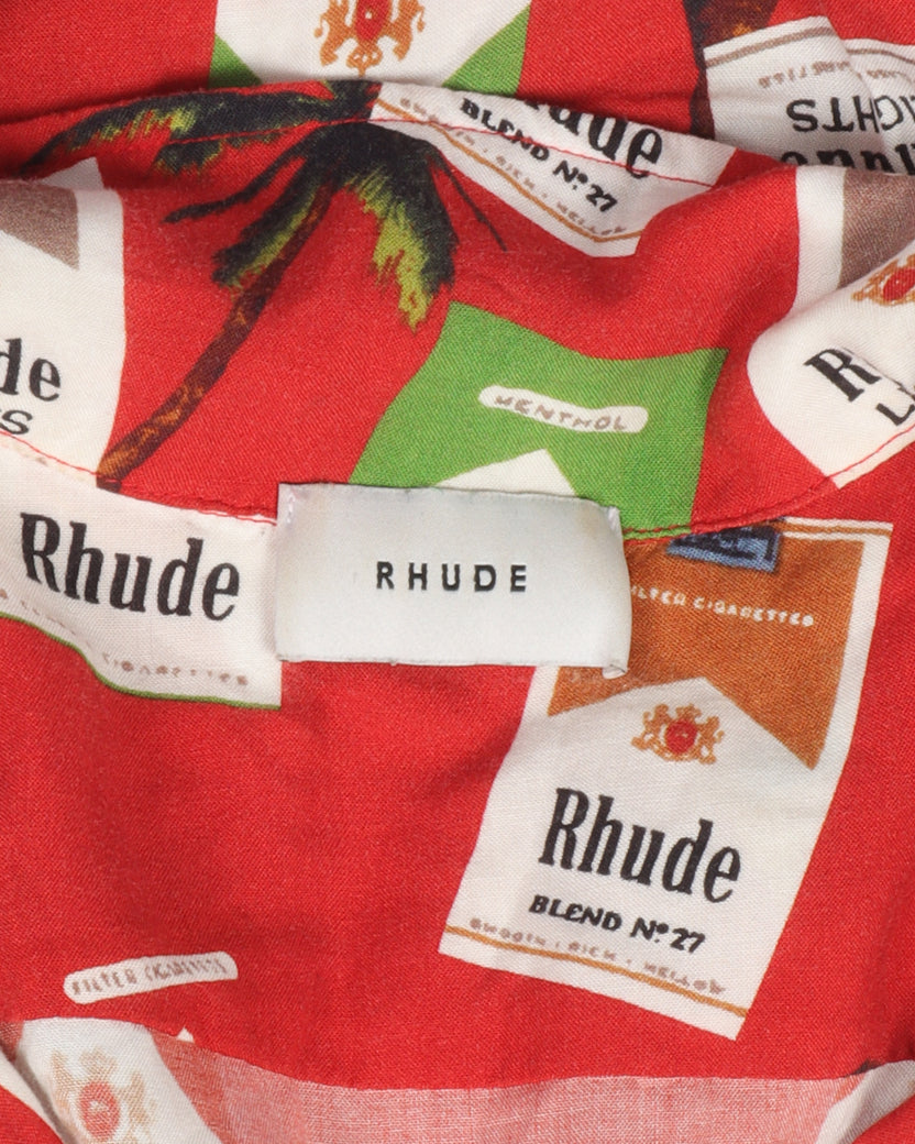 Rhude Red Cigarette Shirt PRE-OWNED – On The Arm