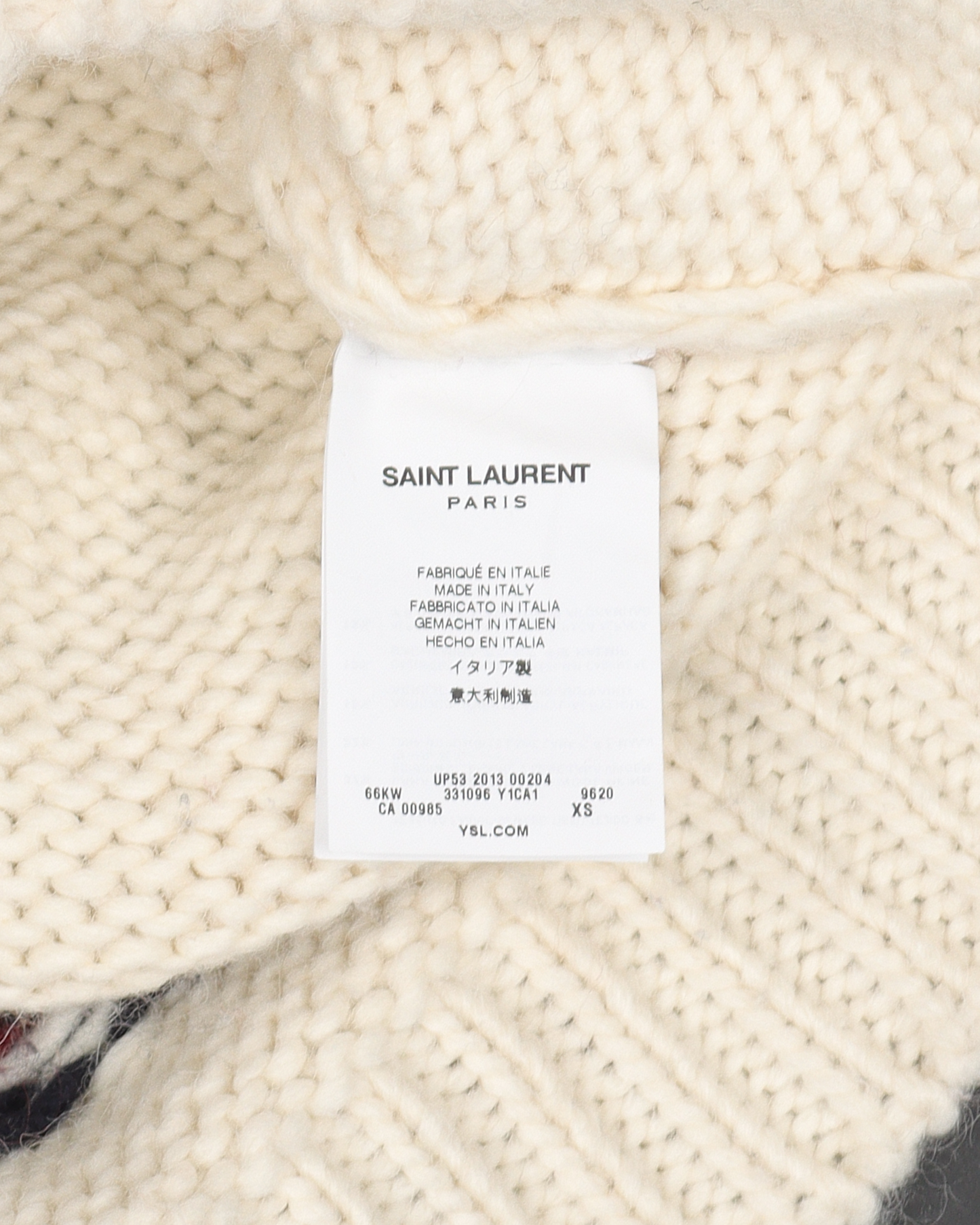 Oversized Elbow Patch Knit Sweater Runway (2013)