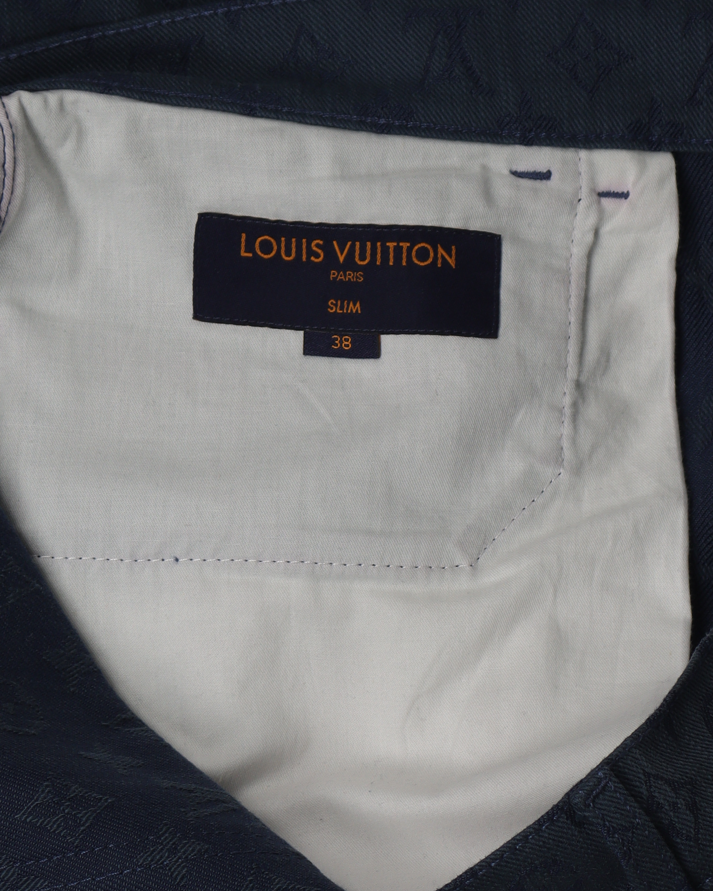 Monogram Logo Denim