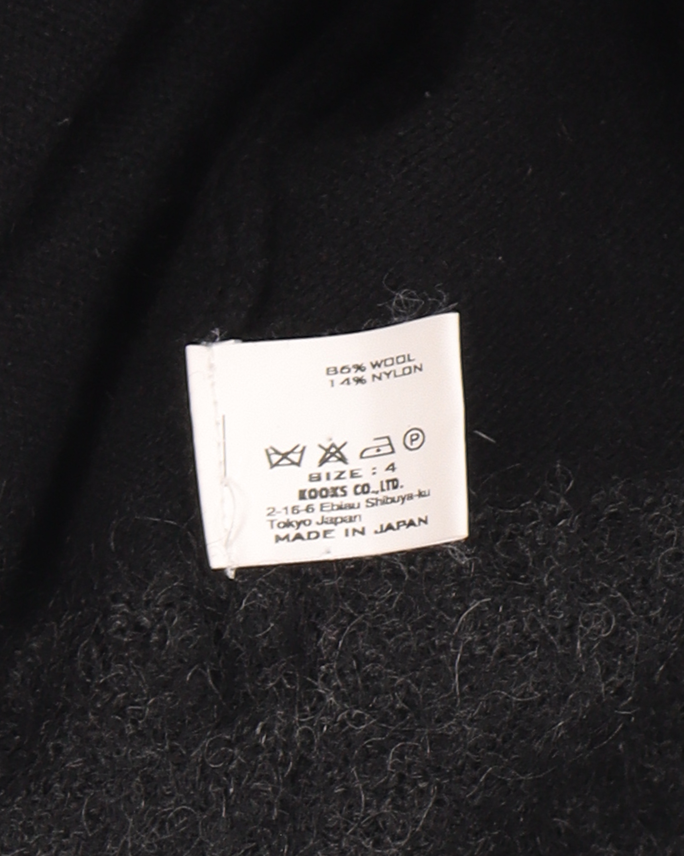V-Neck Argyle Sweater 2004 Noir Collection