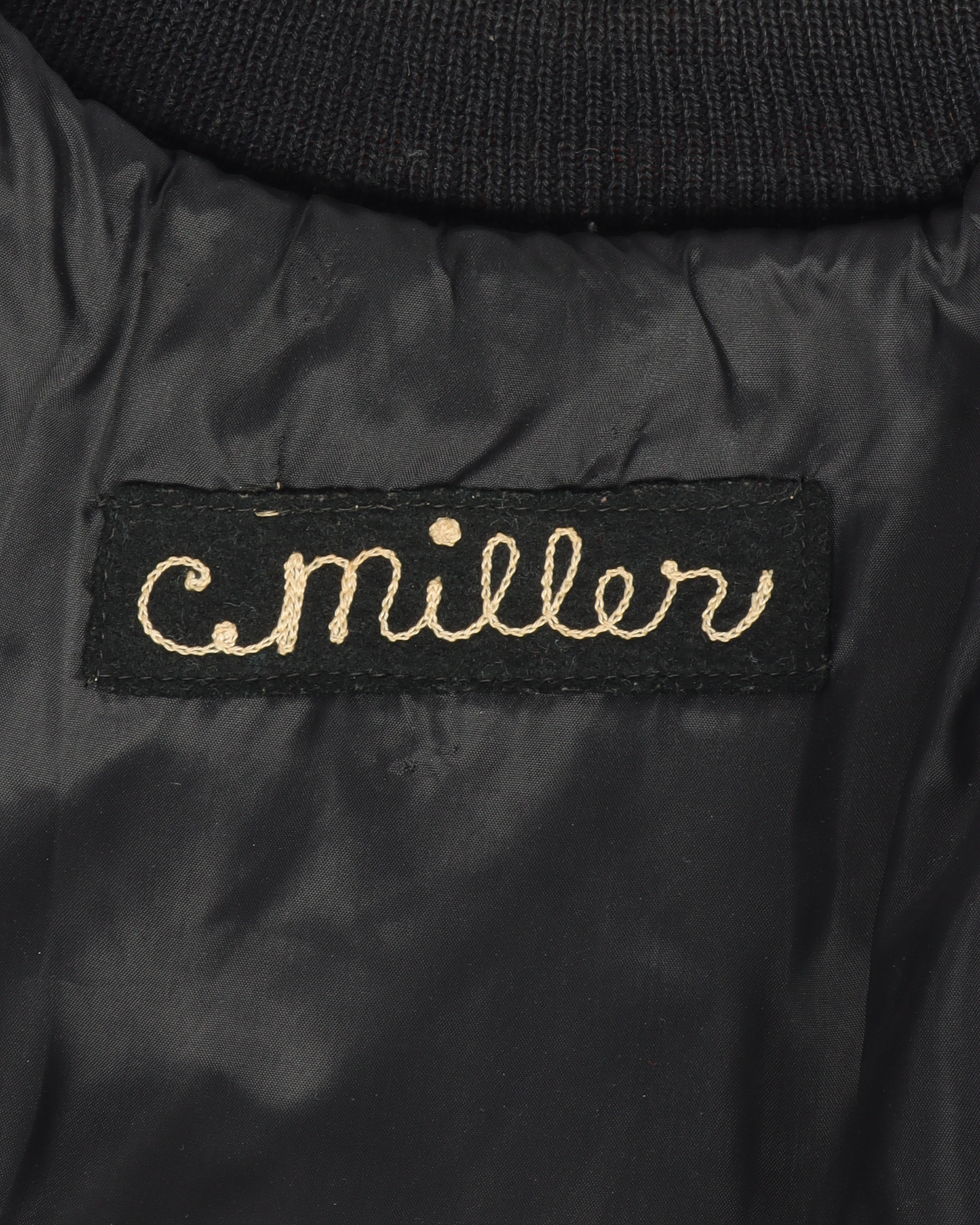 Vintage Leather and Wool Varsity jacket