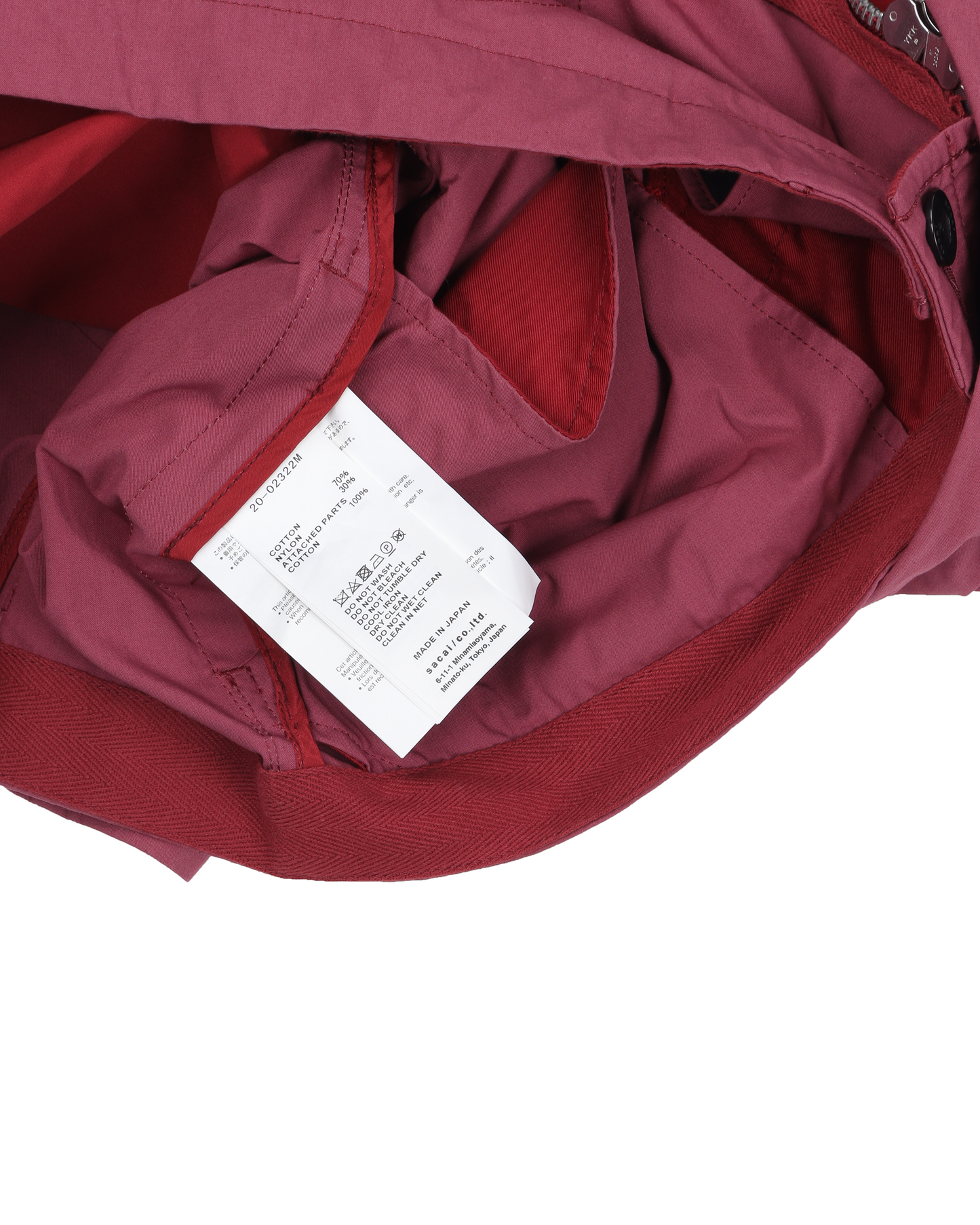 Cotton Oxford Blouson Jacket