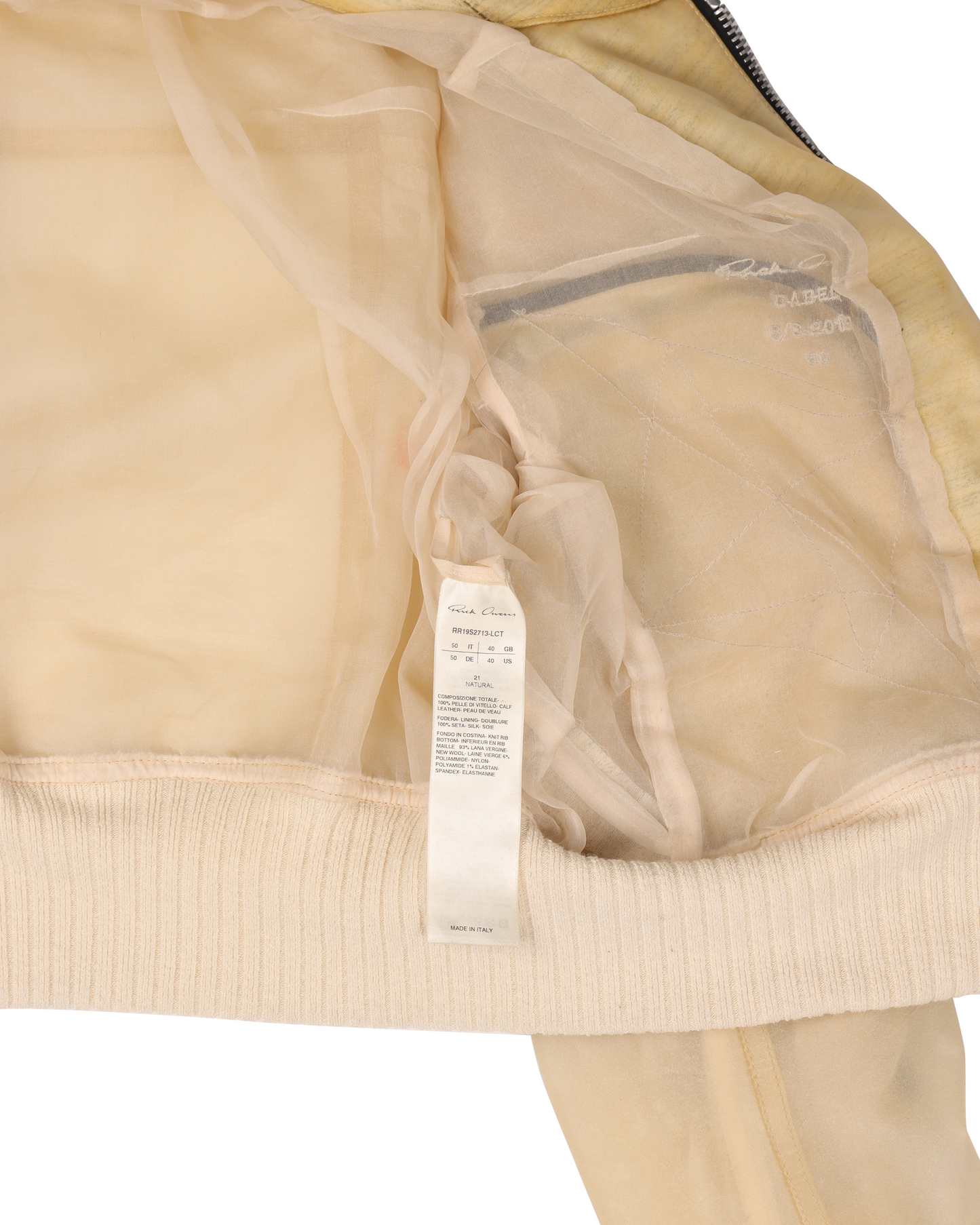 Babel Little Joe SS19 Calf Skin Leather Jacket