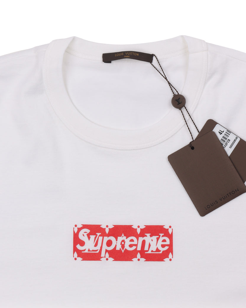 Supreme Louis Vuitton/Supreme Box Logo Tee ❤ liked on Polyvore
