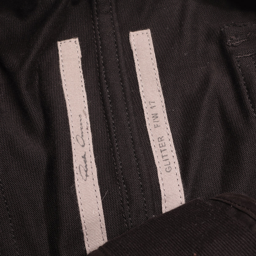 FW17 'Glitter' Zip Accented Cargo Pants