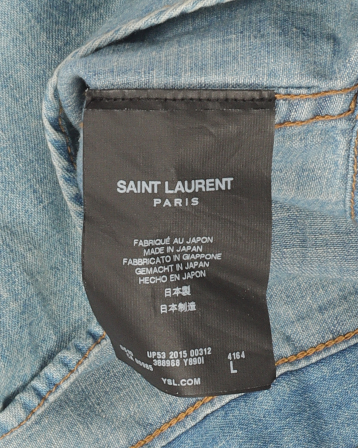 Western Denim Button Up L/s