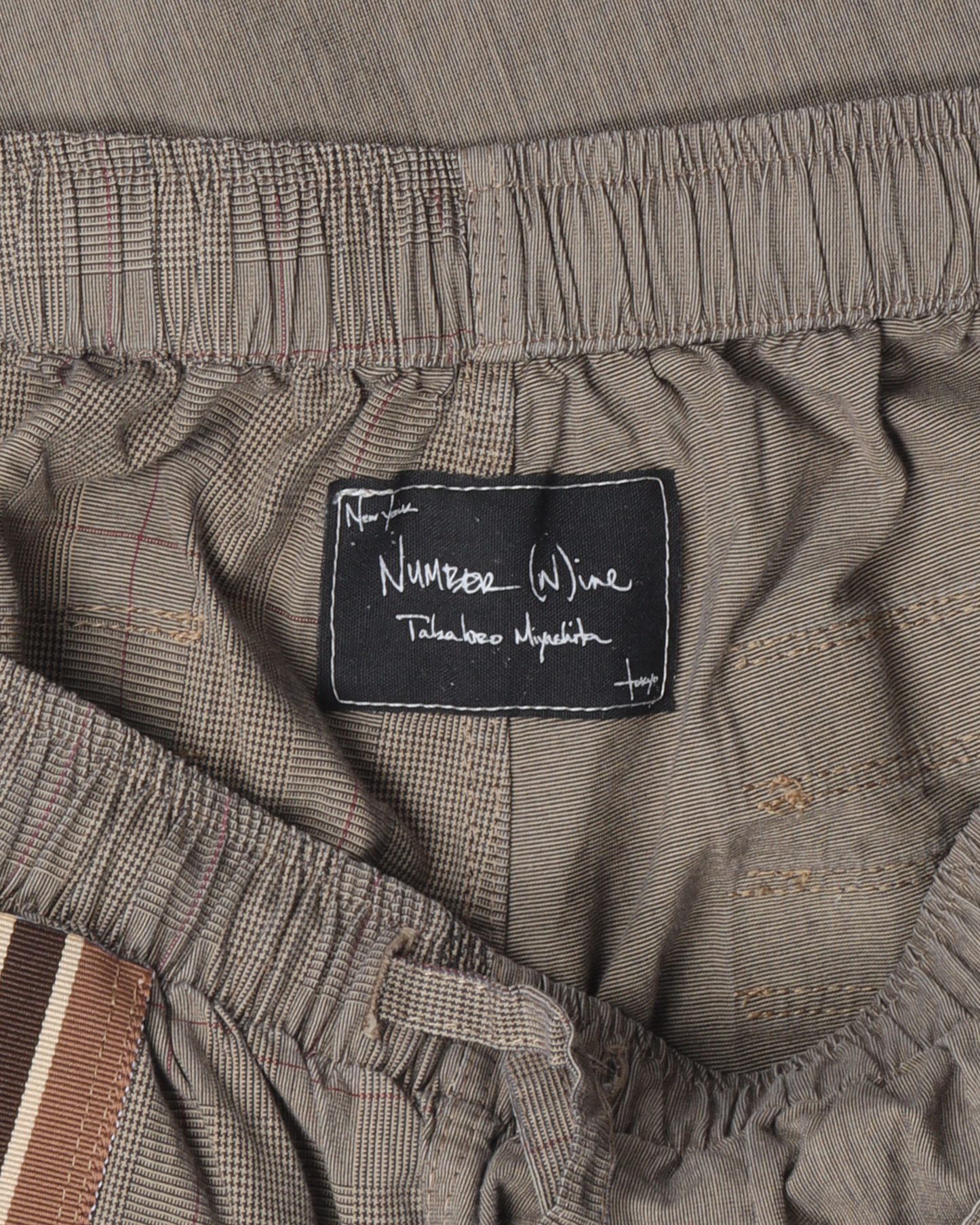 Cotton Plaid Pant